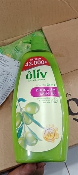 Sữa tắm oliv 1l sáng da